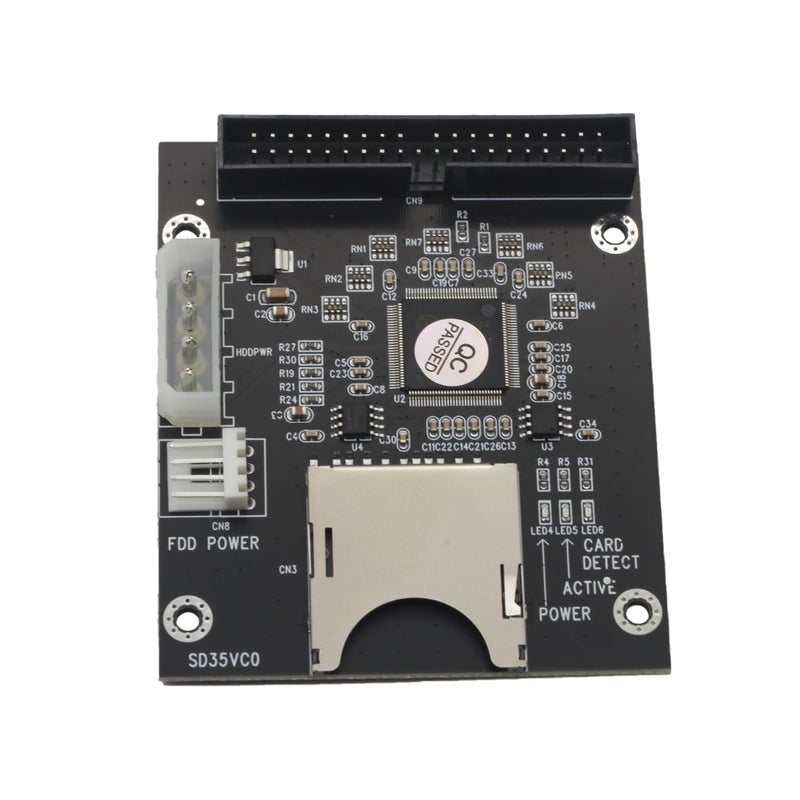 Mustpoint SD SDHC MMC to 3.5" 40Pin Male IDE Adapter Card Big PCB SD-3.5 IDE - Image 4